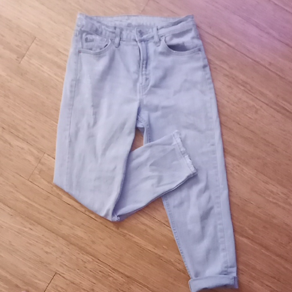 Wild Fable Soft Blue High Rise Mom Jeans - Size 2